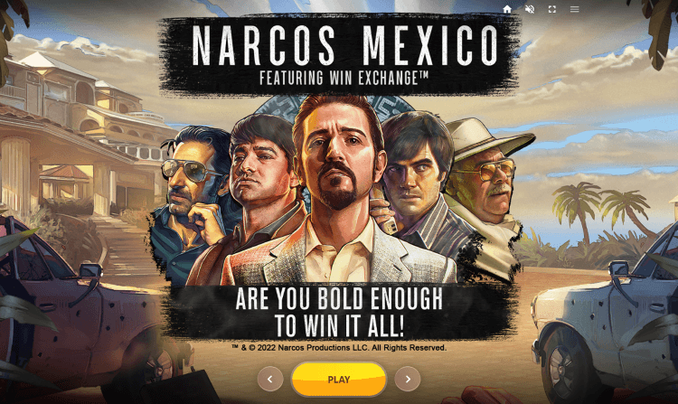 Narcos Mexico gokkast met Win Exchange
