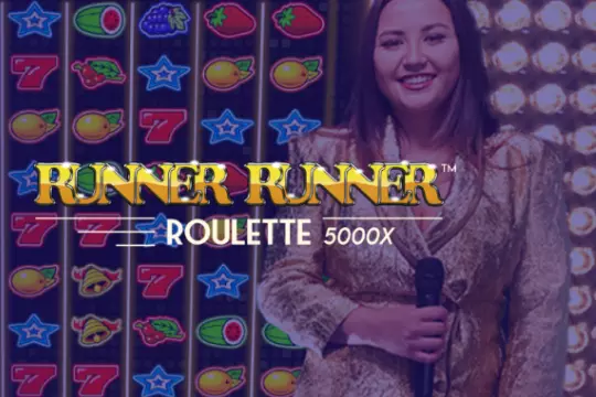 Live casino spelshow Runner Runner Roulette 5000x