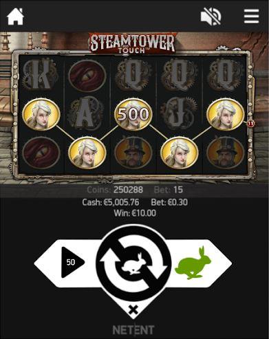 steamtower netent mobile