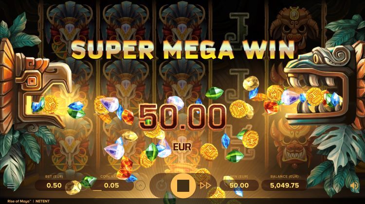 Mega Win Rise of Maya casino spel