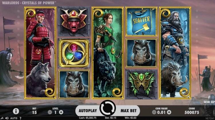 Warlords: Crystals of Power casino spel