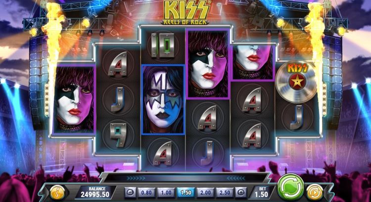 KISS Reels of Rock Play'n Go gokkast