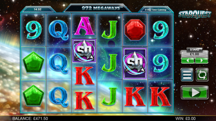 Starquest casino game van BTG