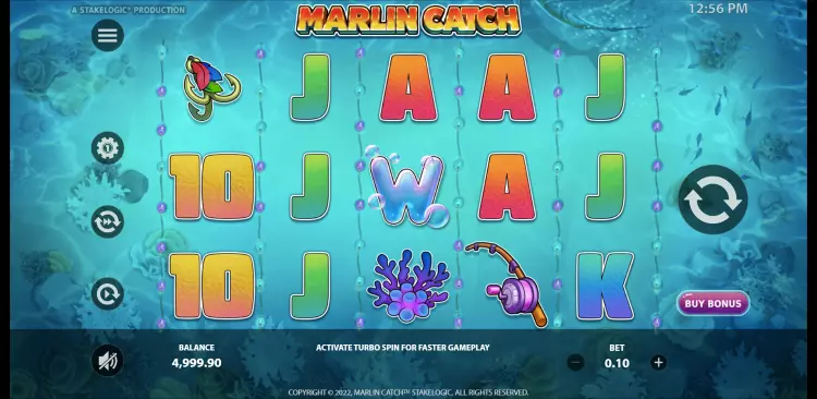 Marlin Catch gokkast met onderwater thema