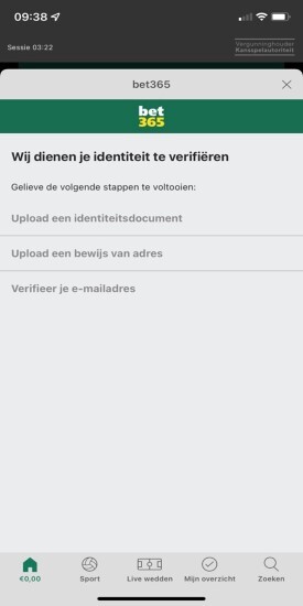 identiteit verifiëren