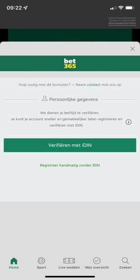 verifieren met idin