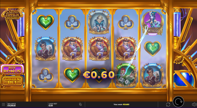 Cazino Zeppelin Reloaded casino game met bonus buy