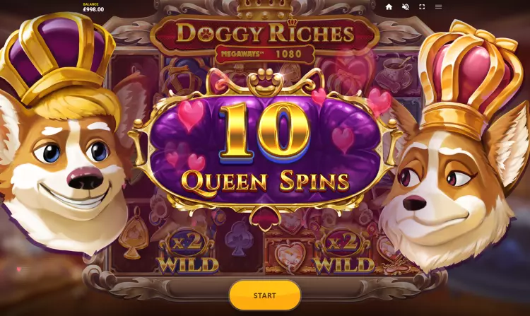 Doggy Riches MegaWays free spins bonus