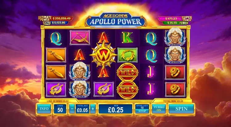 Apollo Power jackpot gokkast