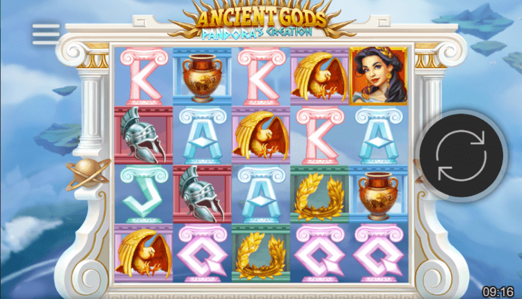 Video slot Ancient Gods Pandora's Creation van Bet365