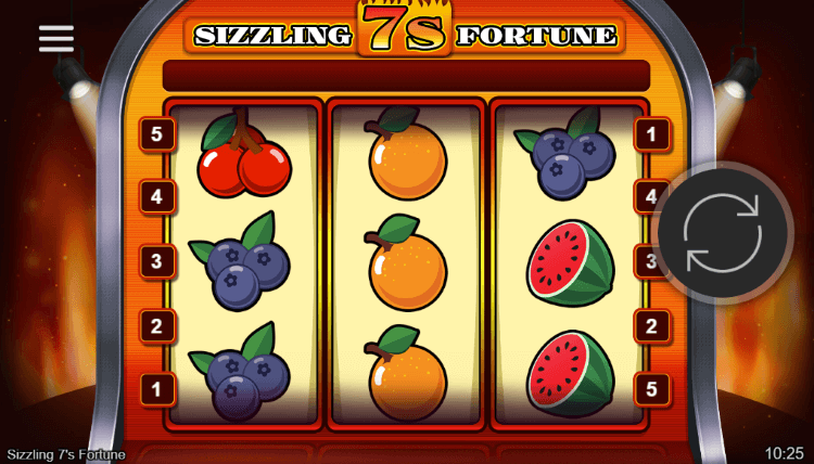 Sizzling 7s Fortune spelen