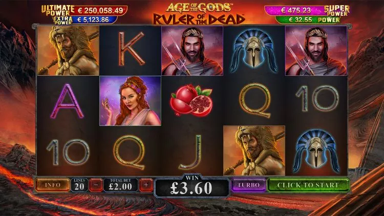 Age Of The Gods Ruler Of The Dead met jackpot