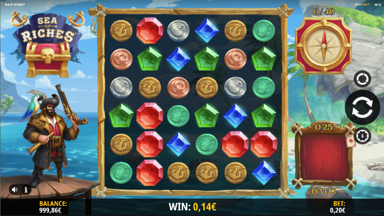 video slot Sea of Riches van iSoftbet