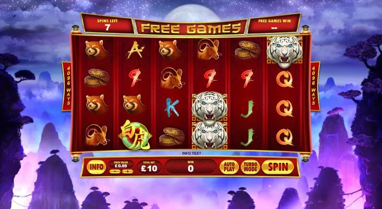 Tiger Claw free spins bonus