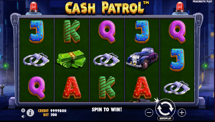 Cash Patrol met free spins bonus