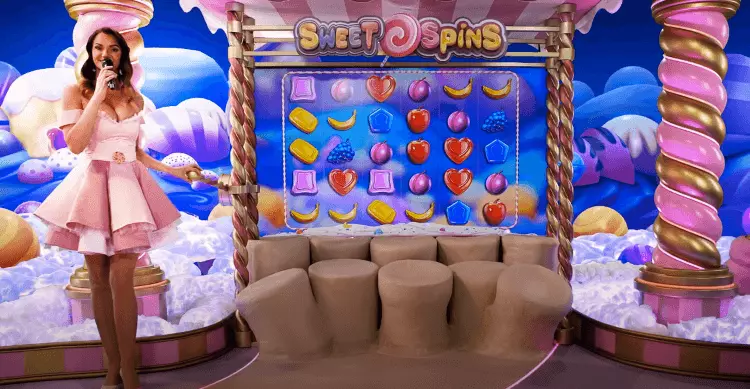 Sweet Bonanza CandyLand Sweet Spins bonus game