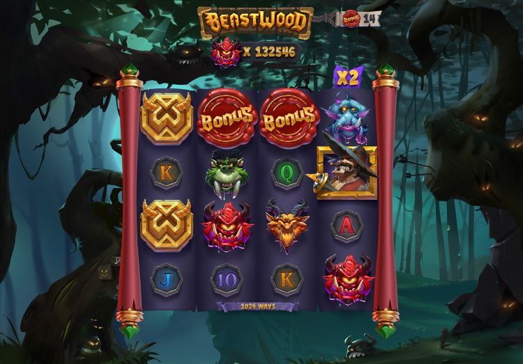 Beastwood casino spel van Quickspin