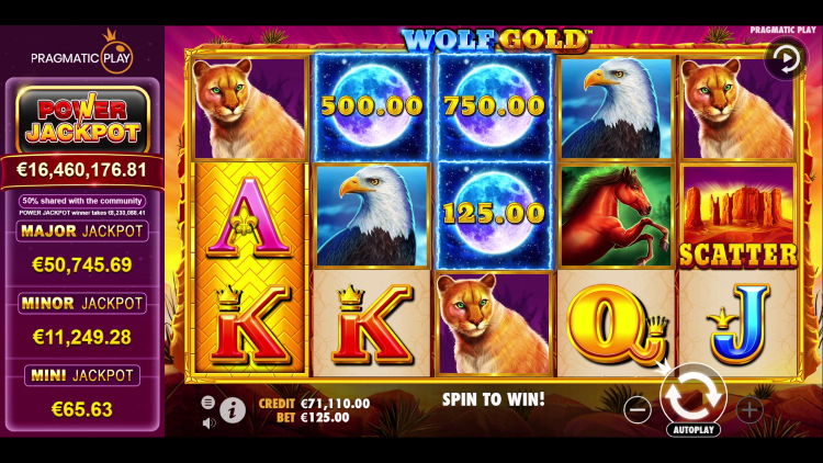 Wolf Gold Power Jackpot spelen zonder echt geld