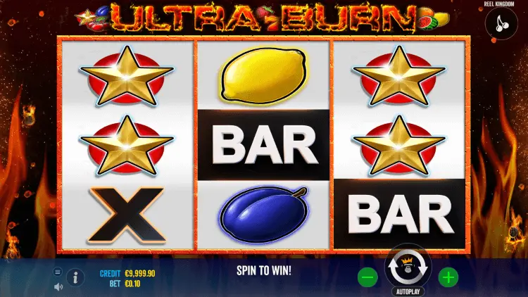 Fruitmachine Ultra Burn spelen