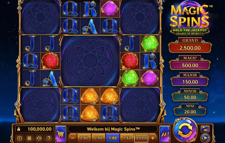 Jackpot slot Magic Spins spelen