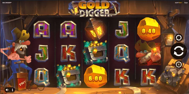 Mijnbouw slot game Gold Digger