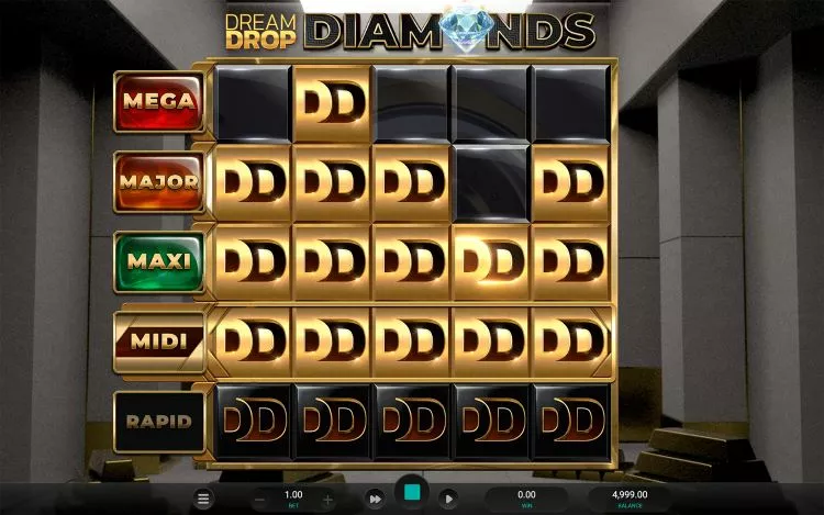 Jackpot spel van Dream Drop Diamonds