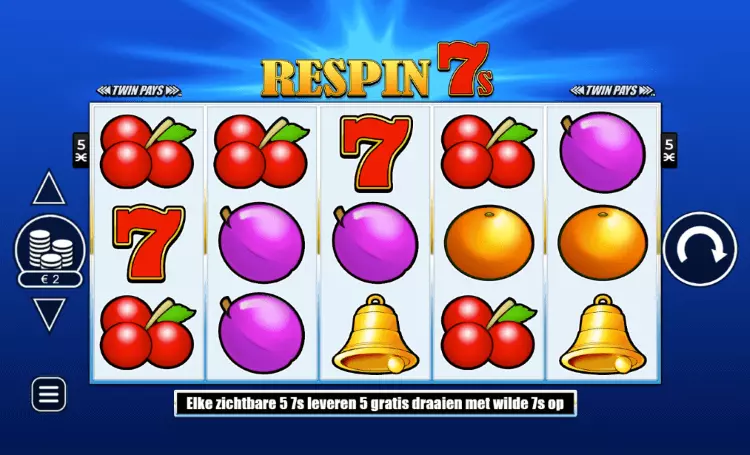 Respin 7s fruitmachine spelen