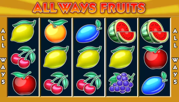 All Ways Fruit penny slot game