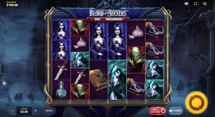 Blood Suckers Megaways gokkast met vampieren thema