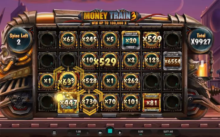 Money Train 3 money cart bonus