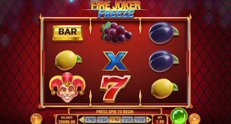 Fire Joker Freeze gokautomaat met respins