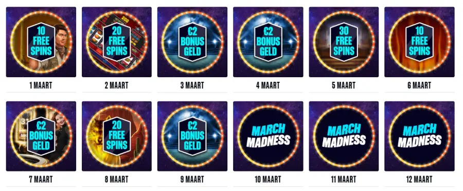 march madness promotie