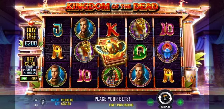 Kingdom of The Dead casino spel