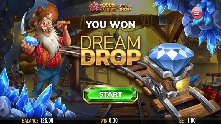 5K Gold Mine Dream Drop win
