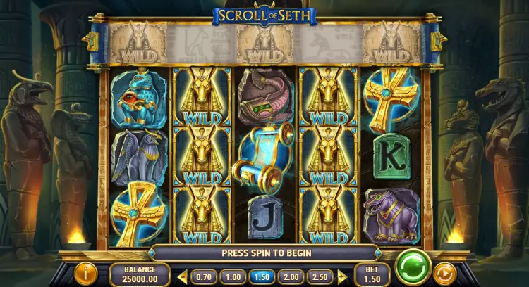 Scroll of Seth met wild multipliers