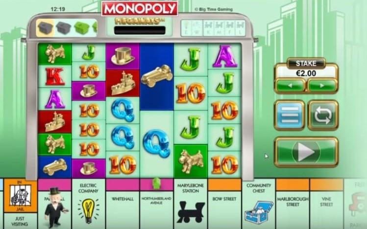 Monopoly Megaways gokkast