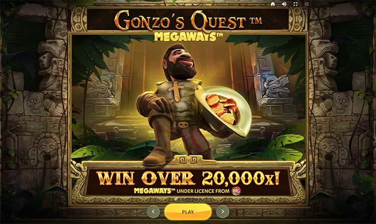 Gonzo's Quest Megaways van Red Tiger