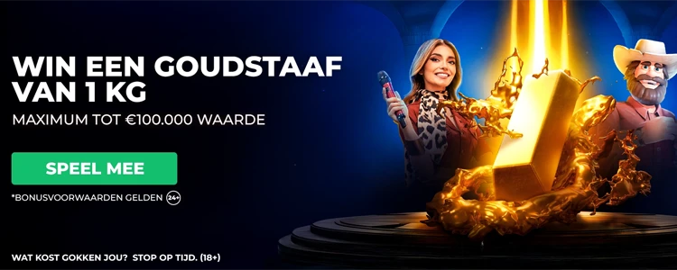 win een goudstaaf bij 711 juni 2025