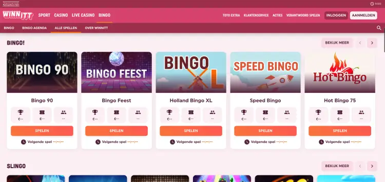 De website van Winnitt