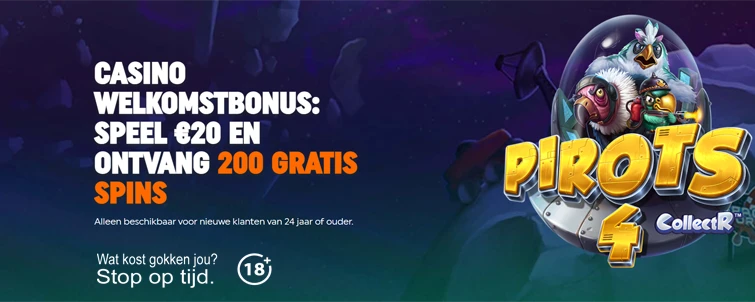 toto welkomstbonus in het casino
