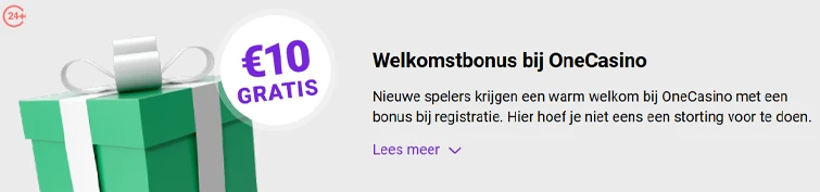 one casino welkombonus