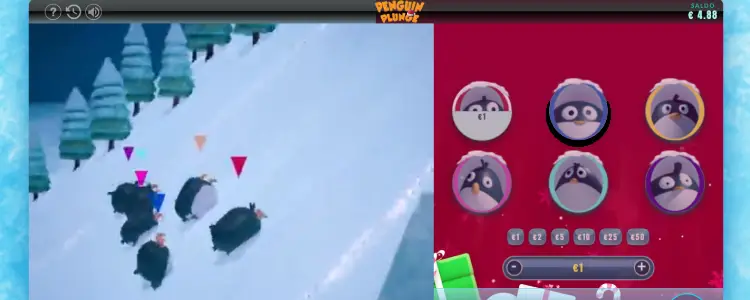 Penguin Plunge Christmas spelverloop