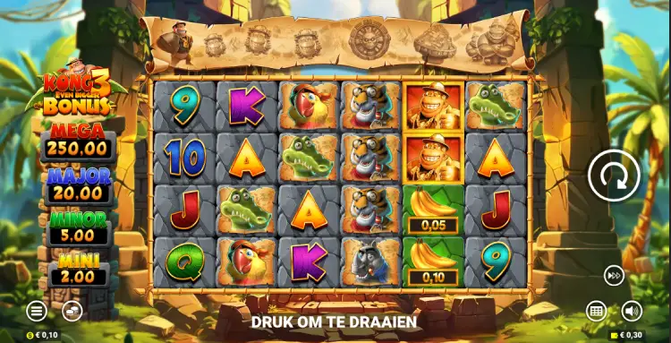 Kong 3 Even Bigger Bonus game play