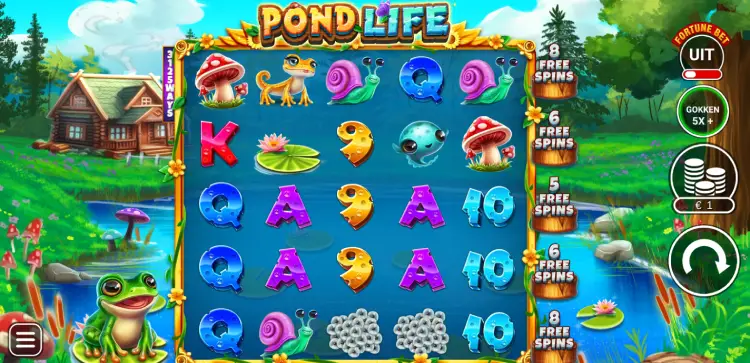 Pond Life videoslot