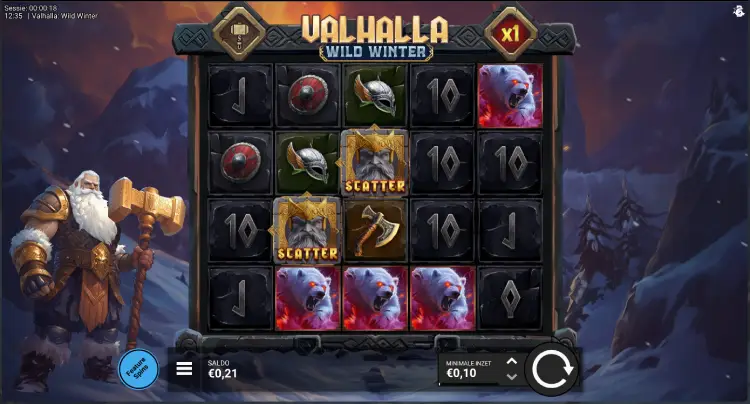 Valhalla: Wild Winter videoslot
