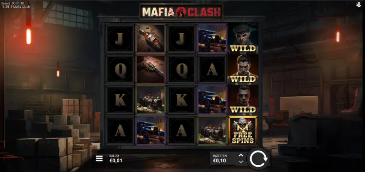 Mafia Clash videoslot