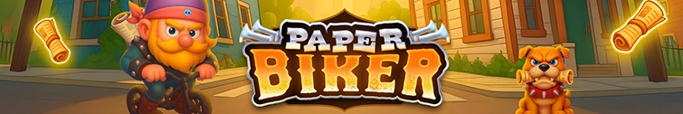 paper biker