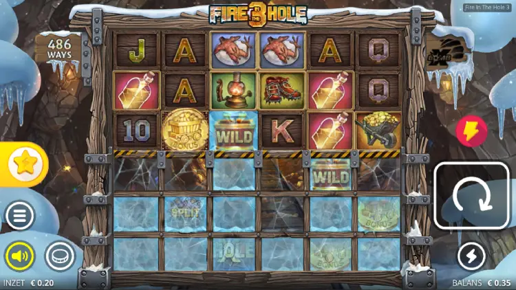 Fire in the Hole 3 videoslot