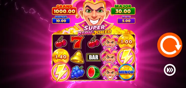 Super Pink Joker: Hold and Win videoslot