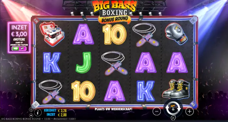 Big Bass Boxing Bonus Round videoslot